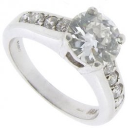 An Edwardian Diamond Single Stone Ring