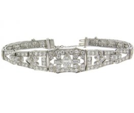 Diamond Art Deco bracelet diamond