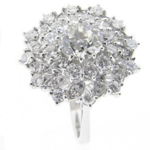 Diamond Cluster Ring - Click Image to Close