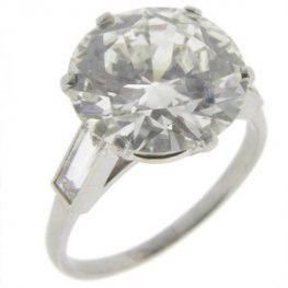 4.69 Carat Round Diamond Solitaire Ring