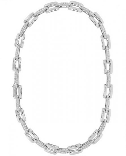 Diamond Necklace collarette with almost six carats of the finest - Click Image to Close