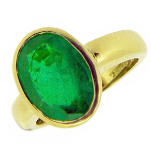 Handmade Emerald Ring - Click Image to Close