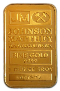 24 carat Troy ounce 9999 pure Fine GOLD ingot bar one ounce